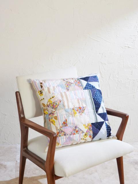 A.P.C. I Can't Explain Patchwork Cotton-Blend Cushion