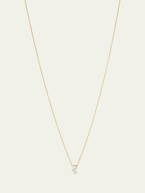SOPHIE BILLE BRAHE 18K Yellow Gold Stella Diamond Necklace, 17"L