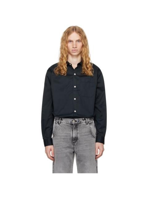 CASEY/CASEY Black Fabiano Shirt | REVERSIBLE CASEY/CASEY Black Fabiano Shirt | REVERSIBLE
