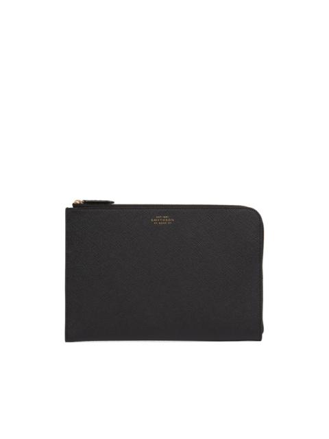 Smythson Panama travel pouch
