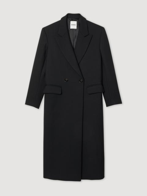 Sandro Oversized straight-cut coat