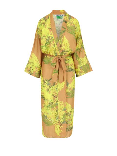 BERNADETTE The Linen Wrap Dress