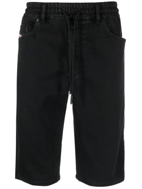 Diesel straight-leg denim bermuda shorts