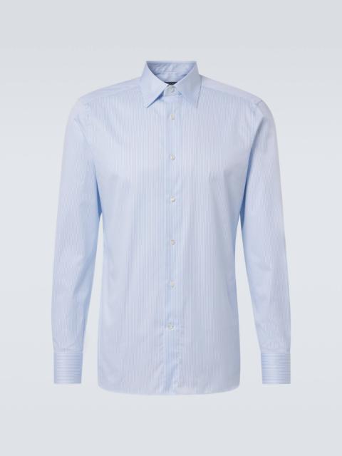 ZEGNA Trofeo striped cotton shirt