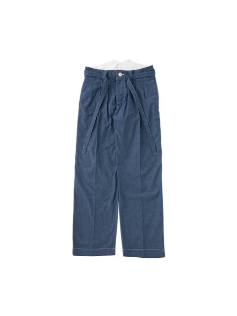 visvim HAKAMA PANTS W (CHAMBRAY) INDIGO