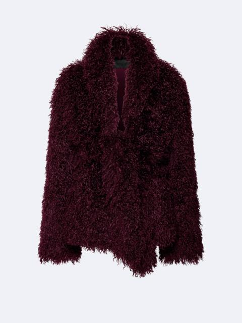 LAPOINTE Faux Mongolian Jacket