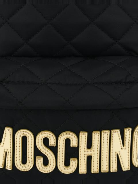 Moschino QUILTED BACKPACK WITH LOGO