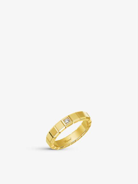 Ice Cube Pure 18-carat yellow-gold ring