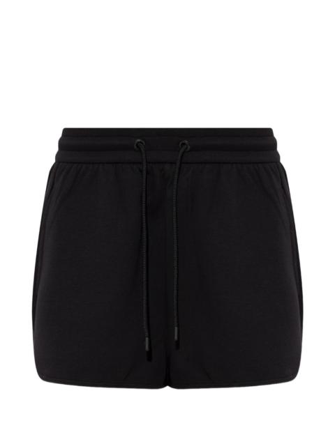 EMPORIO ARMANI drawstring logo shorts