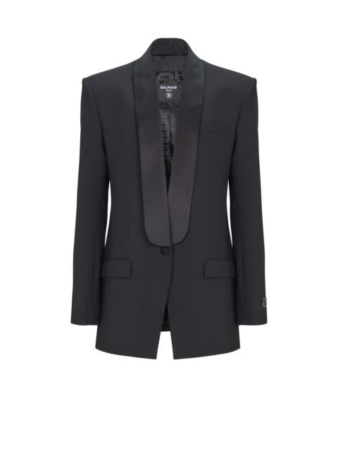 Balmain Wool tuxedo jacket