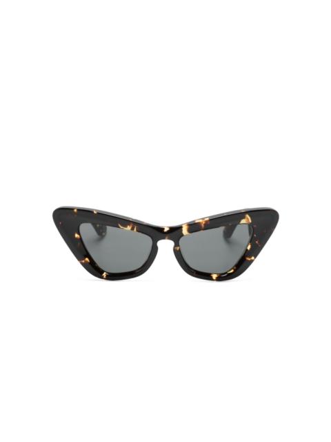 Burberry tortoiseshell cat-eye sunglasses