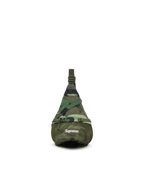 Supreme camouflage-print sling bag