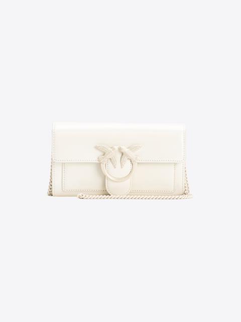 PINKO LOVE BAG COLOUR-BLOCK WALLET