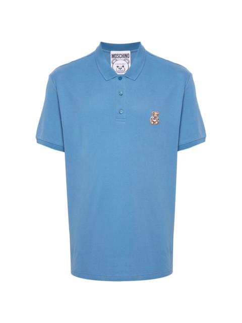 Teddy Bear-motif polo shirt