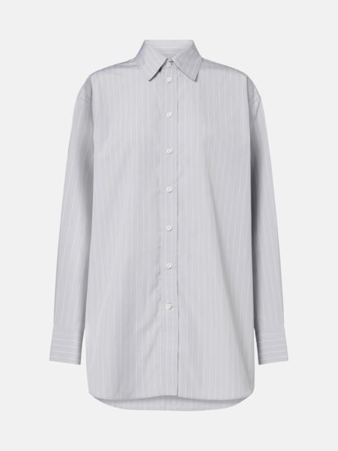 PHOEBE PHILO Striped cotton poplin shirt