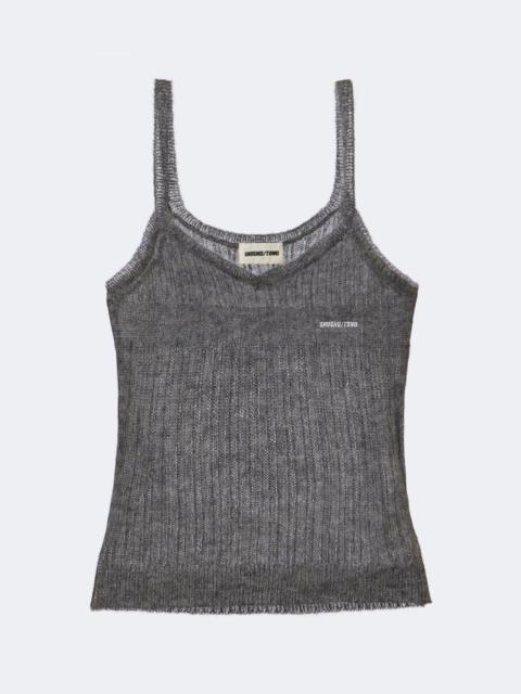 SHUSHU/TONG Logo knitted top