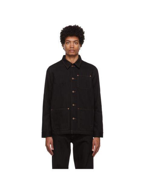Nudie Jeans Black Hickory Jacket