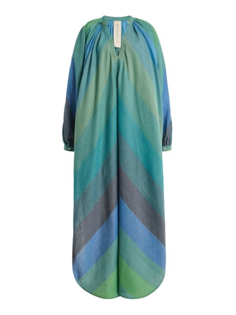 MARRAKSHI LIFE The Touareg Cotton Dress multi