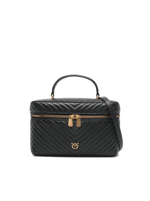 PINKO quilted tote bag