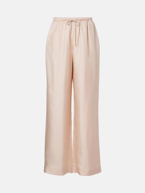 RÓHE Silk wide-leg pants