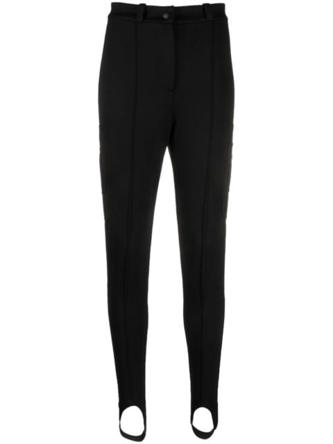 CASABLANCA lyocell-cotton blend stirrup trousers