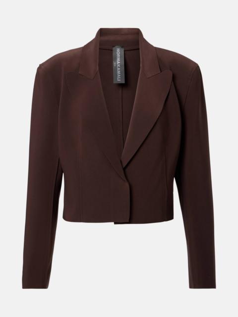 NORMA KAMALI Jersey blazer