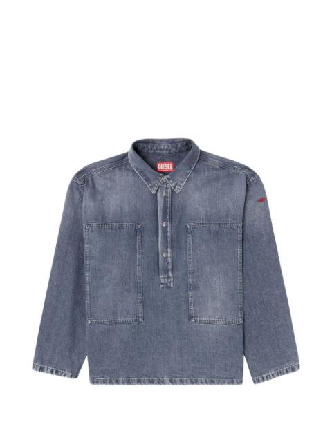 Diesel De-Priss denim blouse