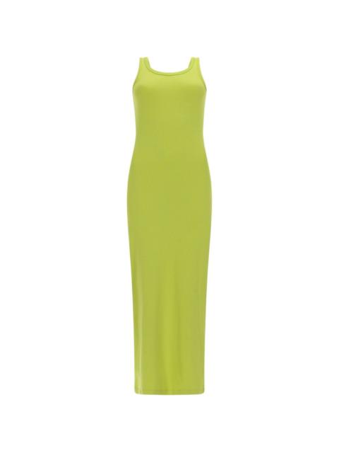MSGM ribbed-knit sleeveless dress