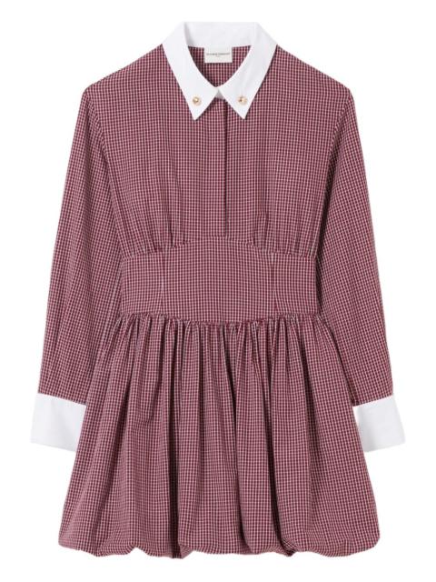 Claudie Pierlot mini checked dress