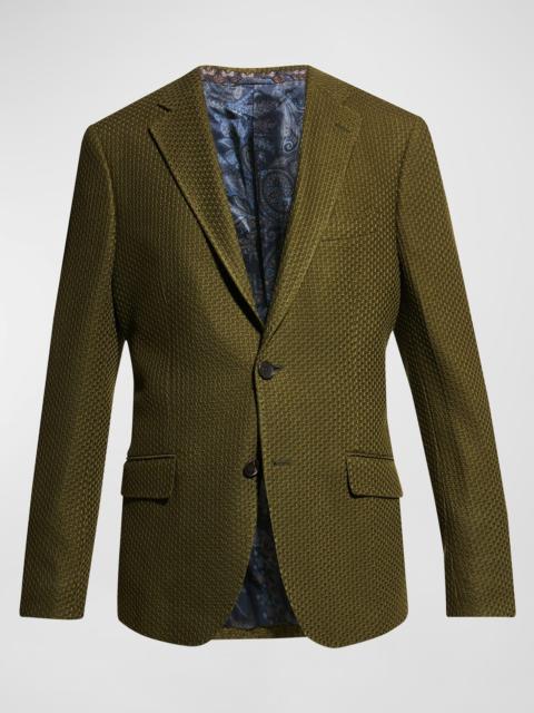 Etro Men's Basic Knit Blazer