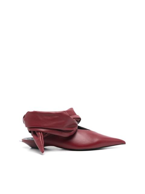 MUGLER Knot Fang pumps