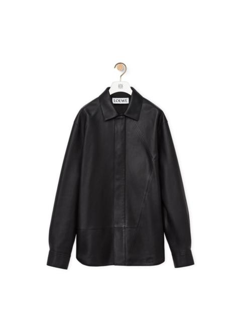 Loewe Puzzle shirt in nappa lambskin