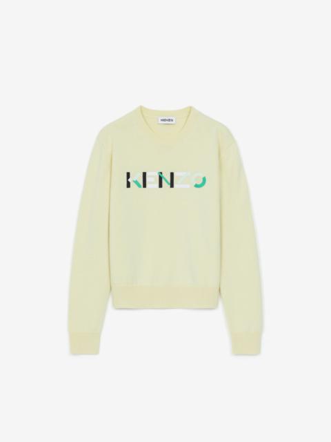 KENZO KENZO logo merino wool jumper