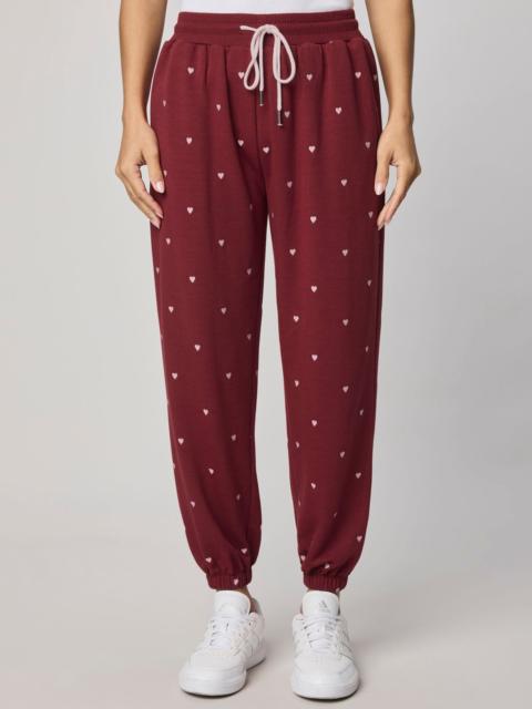 Splendid Love Lounge Embroidered Jogger