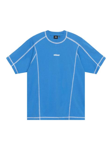 Stussy Wave Short-Sleeve Crew 'Blue'