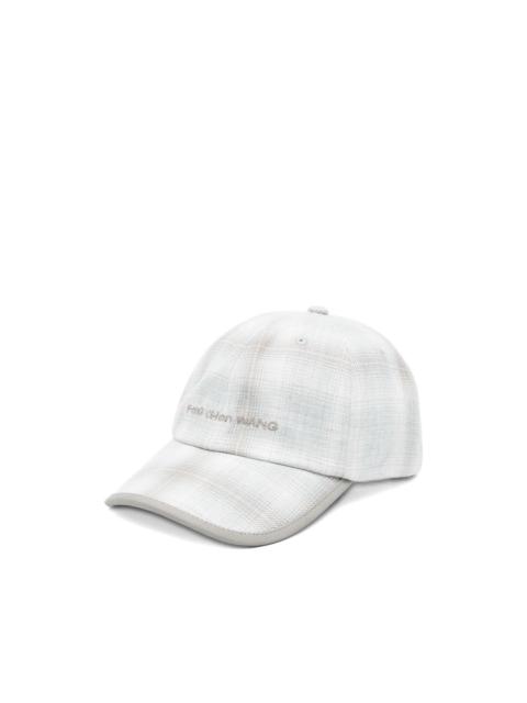 FENG CHEN WANG checked baseball cap