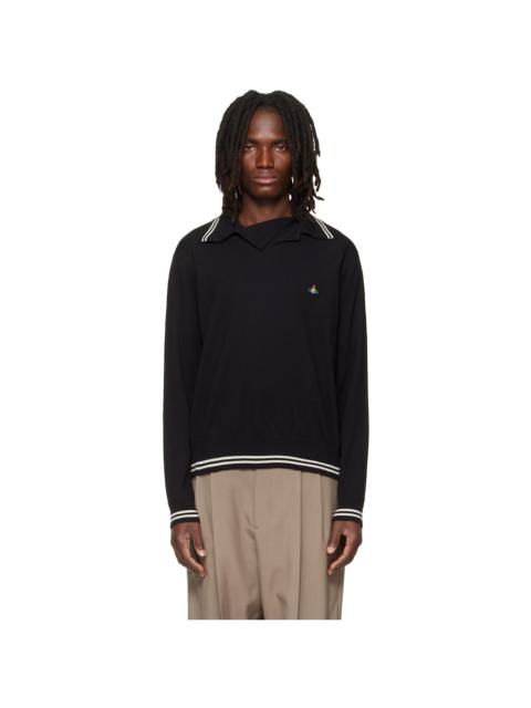 Vivienne Westwood Black Doubletake Polo