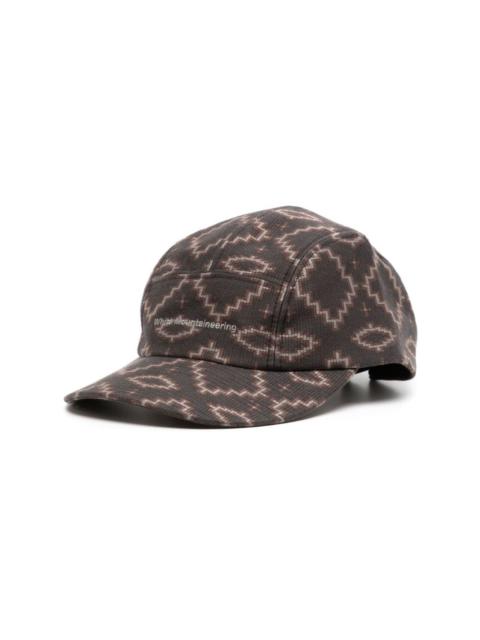 White Mountaineering all-over graphic-print baseball cap
