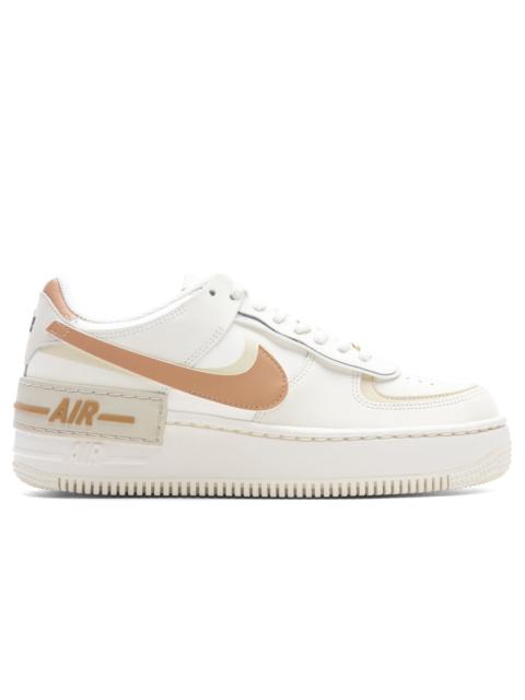 Nike WOMEN'S AIR FORCE 1 SHADOW - SAIL/HEMP/FOSSIL