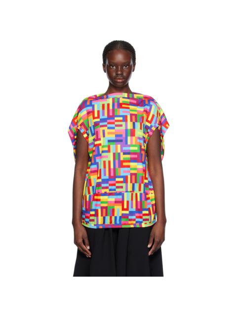 Comme Des Garçons Multicolor Printed T-Shirt