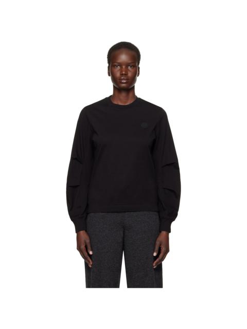 Moncler Black Logo Patch T-shirt