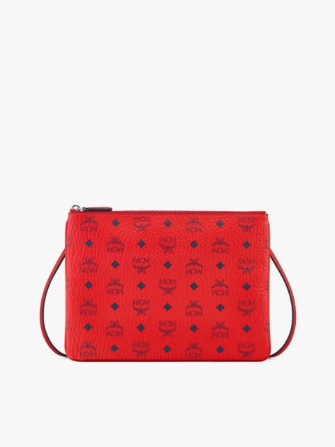 MCM Crossbody Pouch in Visetos Original