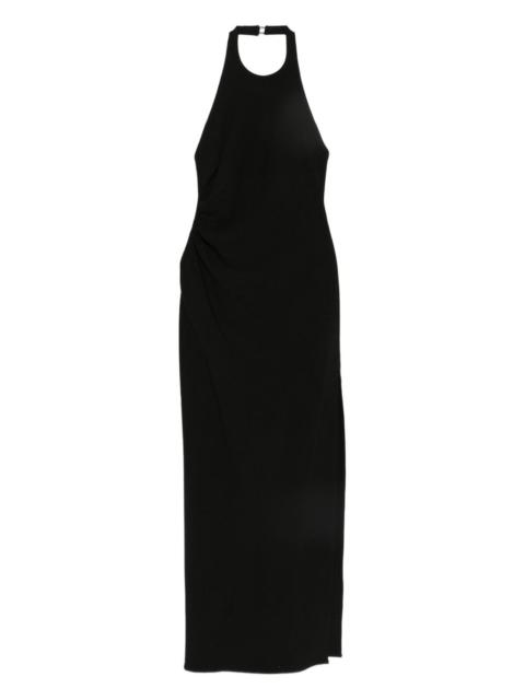 ELEH halterneck ruched dress