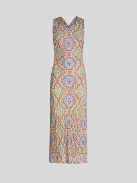 Etro DRESS WITH MEDALLION PRINT