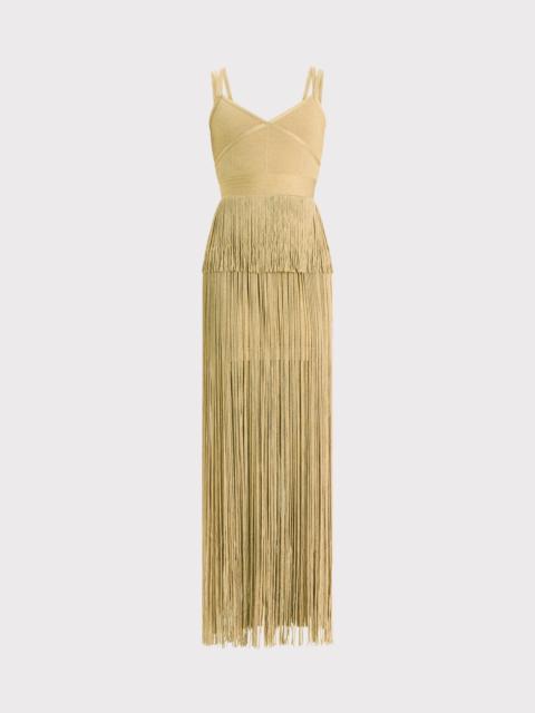 HERVE LEGER THE HOLLY GOWN