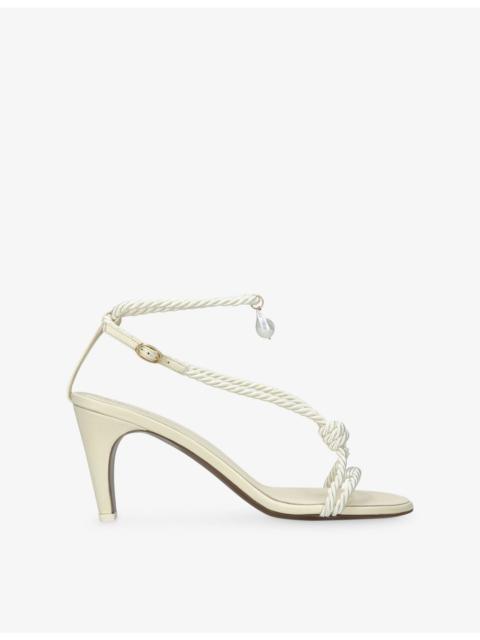 NEOUS Garnet Rope Leather Heels