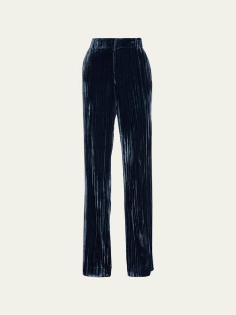 Cinq à Sept Kerry Slim Straight-Leg Crepe Pants