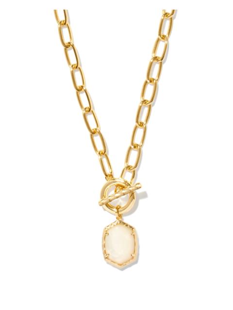 KENDRA SCOTT Daphne Convertible Gold Link and Chain Necklace