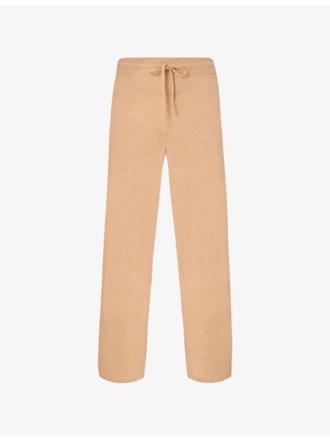 Sweaty Betty Wide-Leg Elasticated-Waist Cashmere Trousers