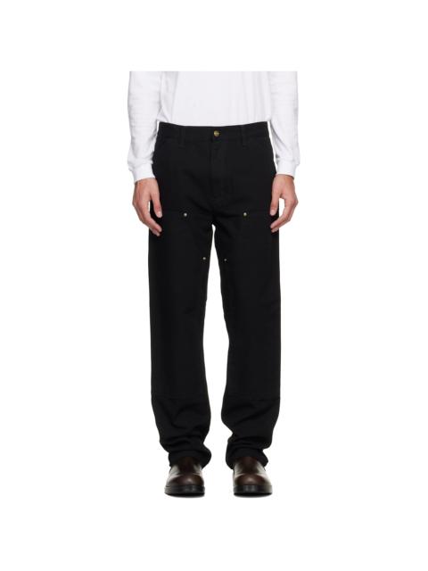 Carhartt Black Double Knee Trousers